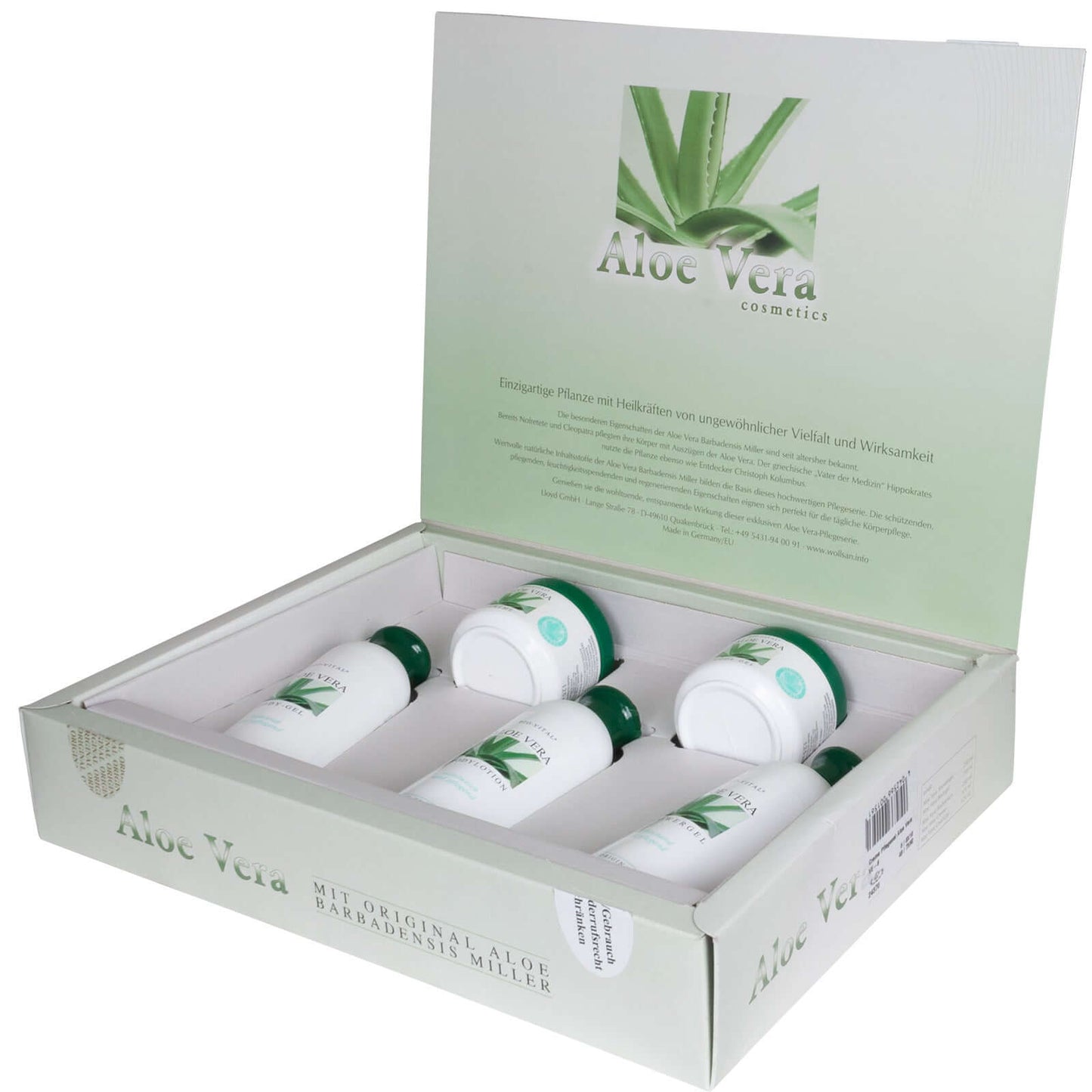 Aloe Vera Pflegeset 5tlg - Europäische Produktion