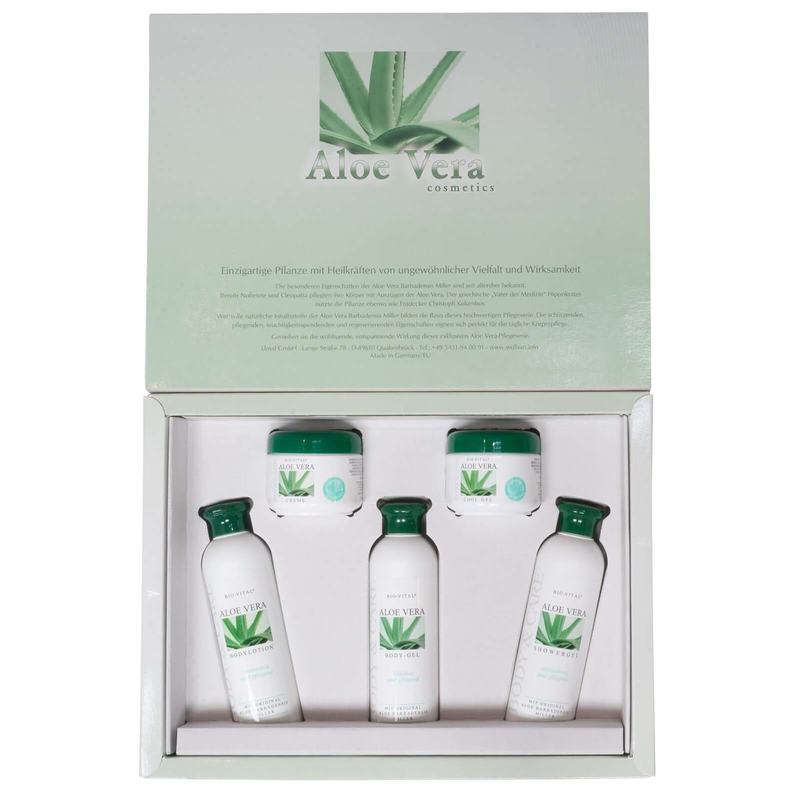 Aloe Vera Pflegeset 5tlg - Europäische Produktion