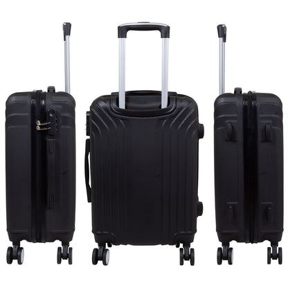 Set di valigie ABS 3 pezzi Palma24 nero