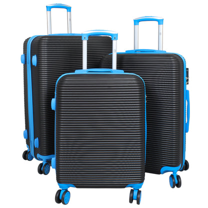 Set de maletas ABS de 3 piezas Alcudia azul