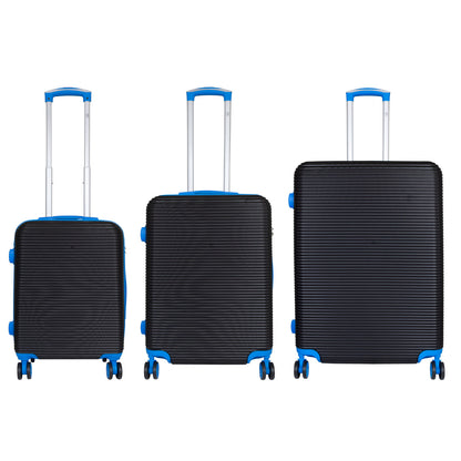 Set de maletas ABS de 3 piezas Alcudia azul