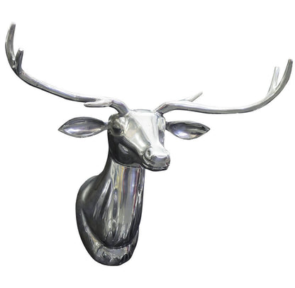 Aluminium Hirsch Deko-Geweih 49cm