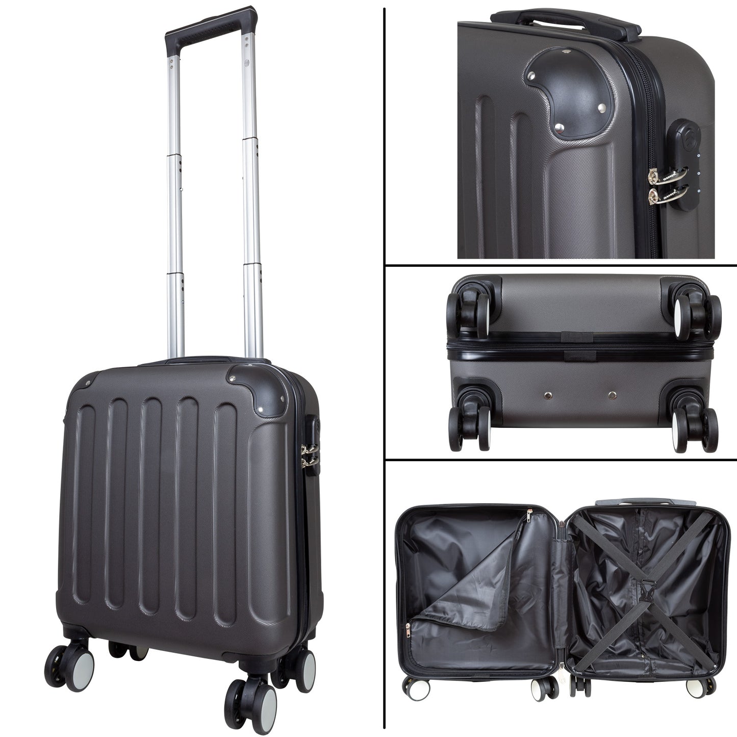 ABS XS hand luggage trolley 45cm Avalon anthracite