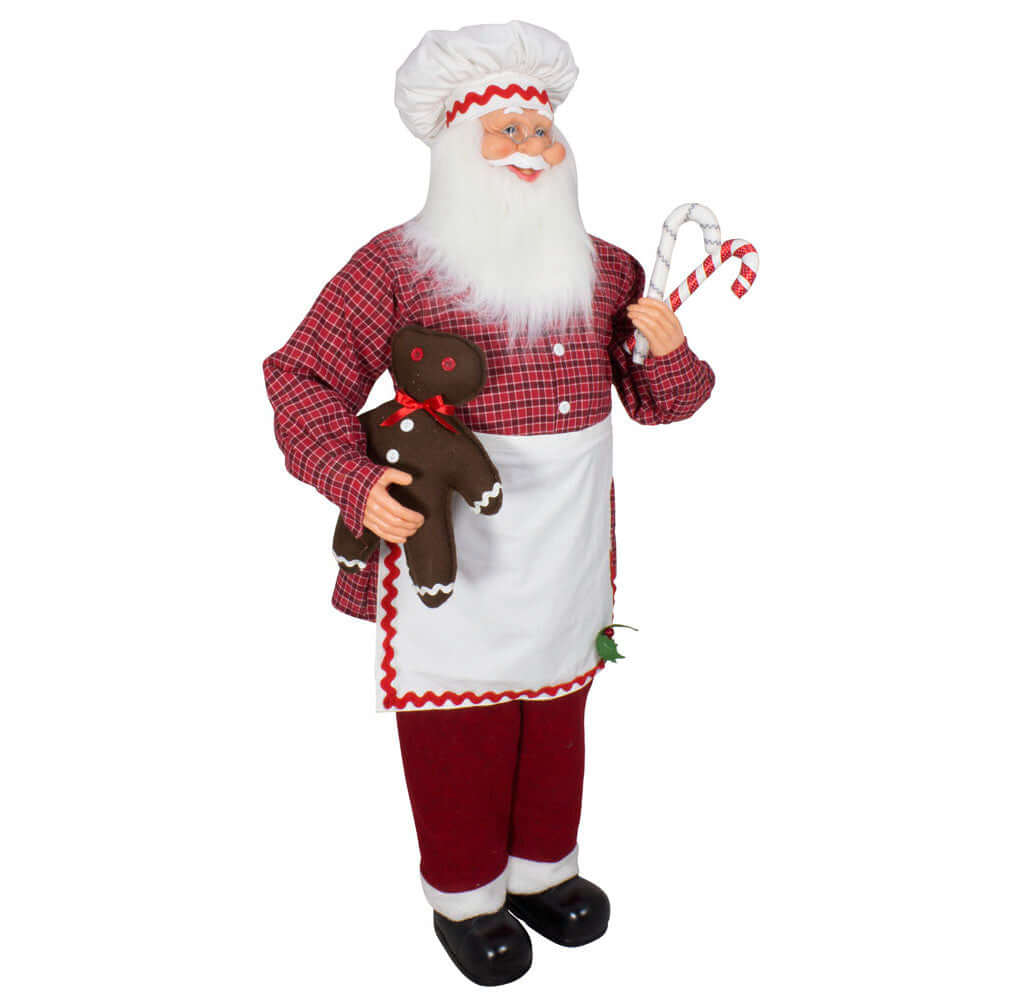 Weihnachtsmann Konditor 120cm Santa