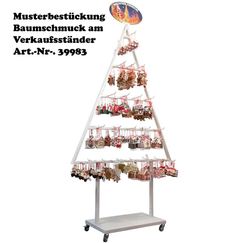 Baumschmuck Santa + Schneemann 11cm Polyclay