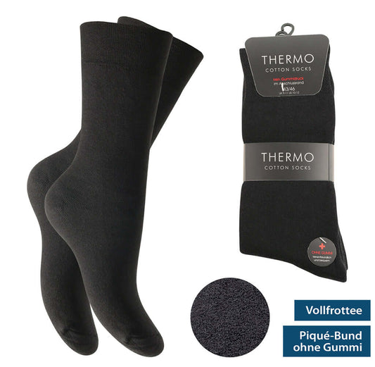 Thermo Baumwollsocken Herren 3er Pack