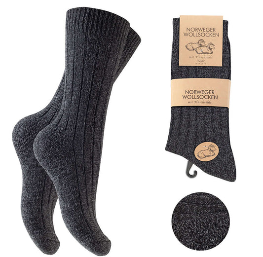 Norweger Wollsocken Herren 3er Pack