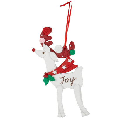 Baumschmuck Weihnachtsfigur 14cm Polyclay