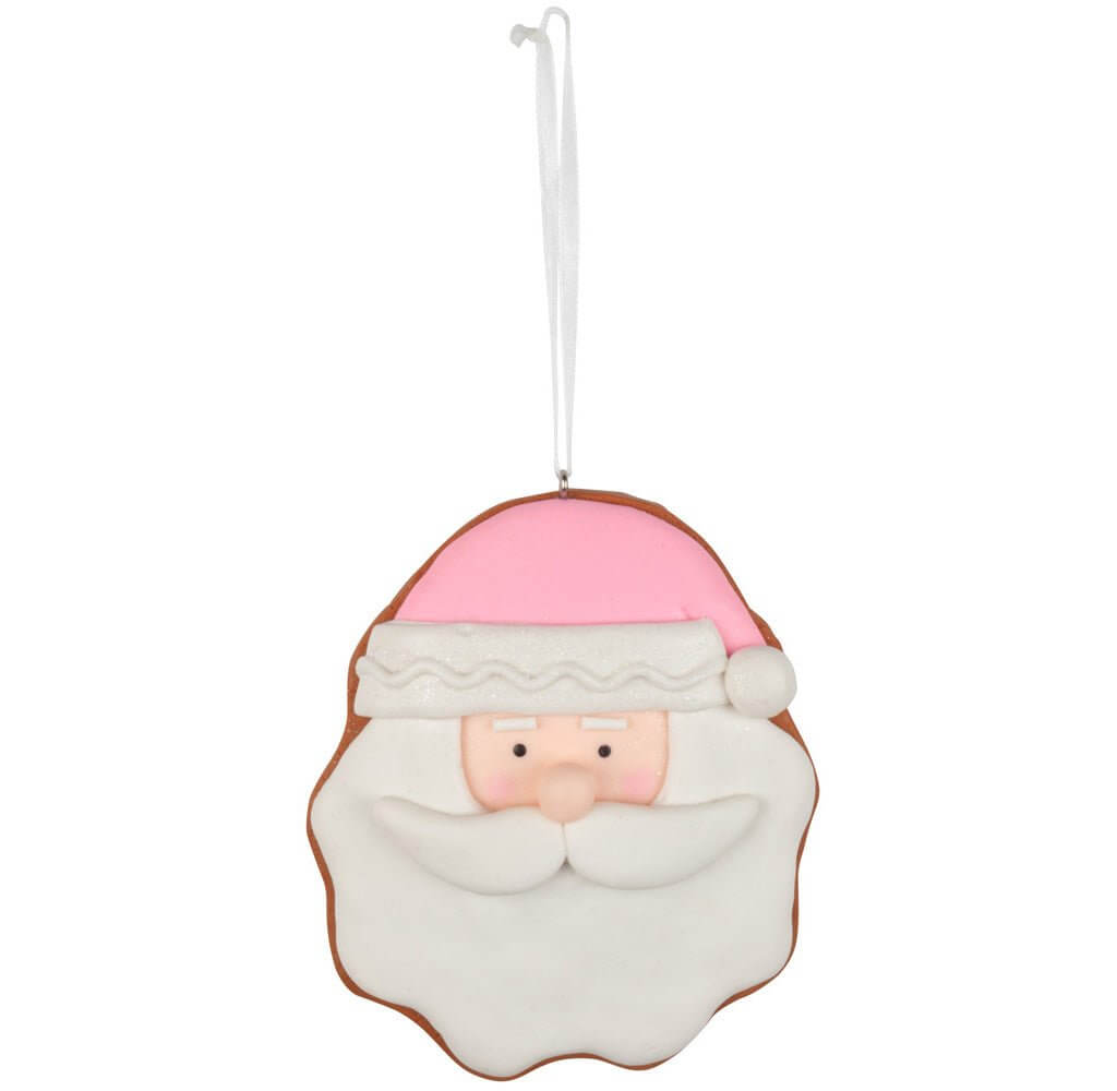 Baumschmuck Santa 12cm Polyclay