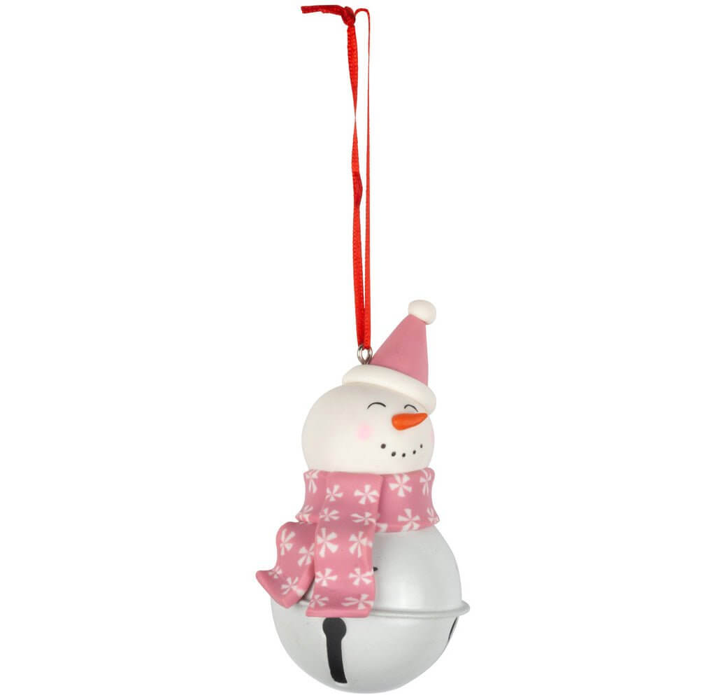 Baumschmuck Schneemann 10cm Metall