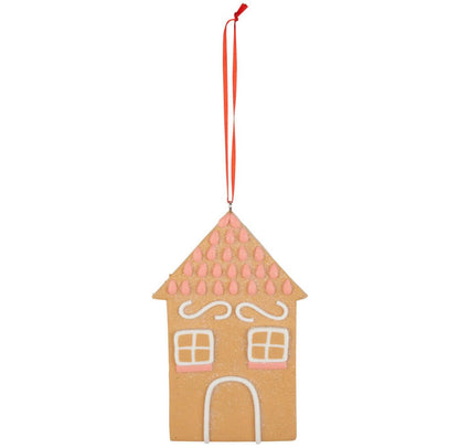 Baumschmuck Lebkuchenhaus 12cm Polyclay