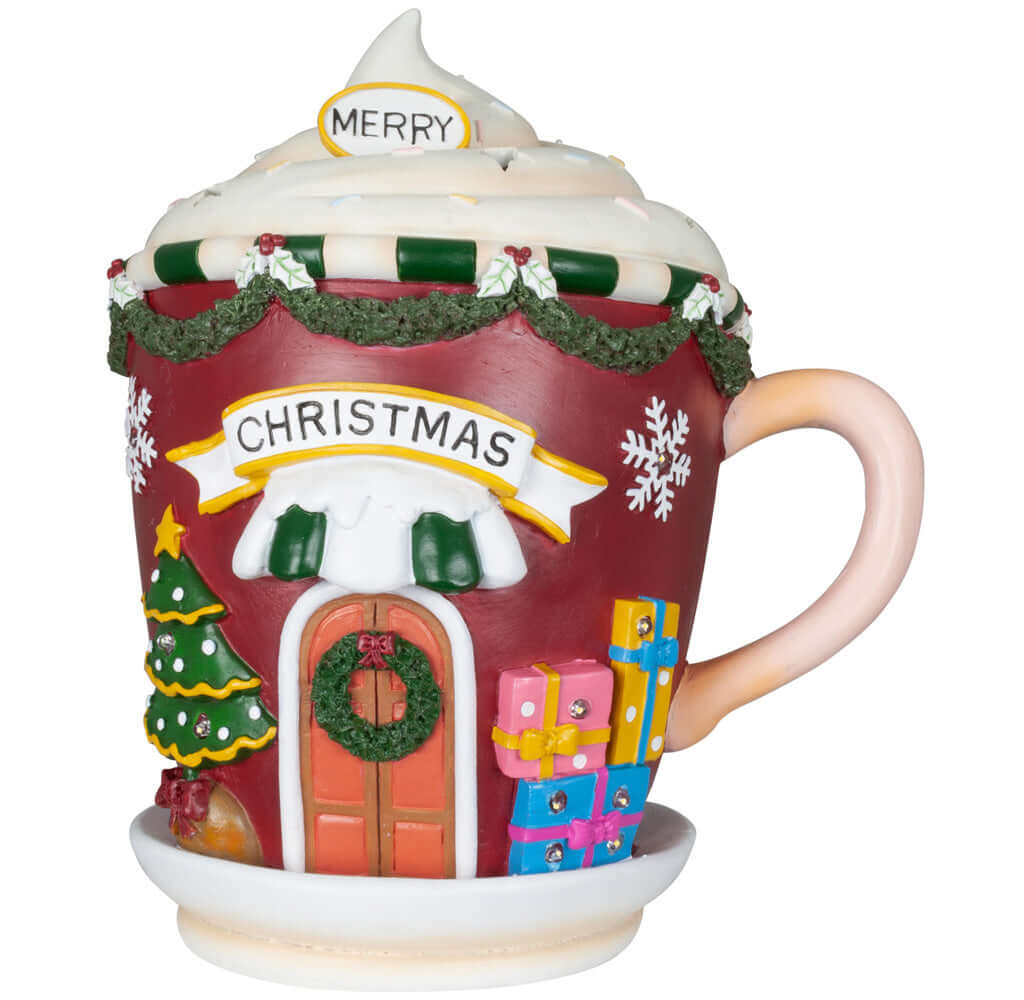 LED Weihnachtsdeko Tasse 31cm