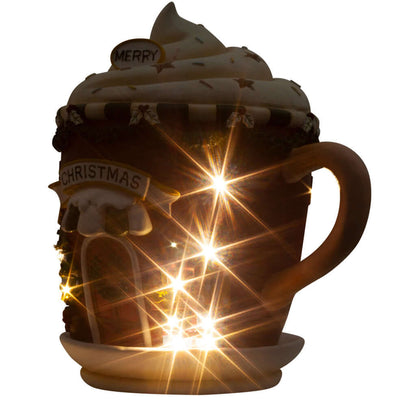 LED Weihnachtsdeko Tasse 31cm