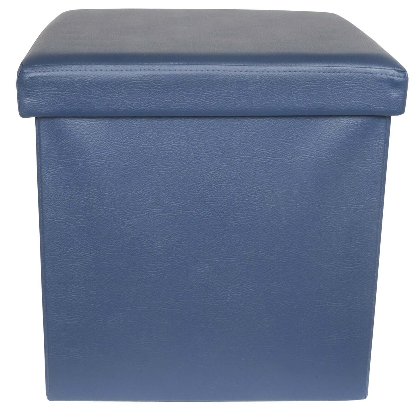 Sitzhocker faltbare Aufbewahrungsbox 50l blau