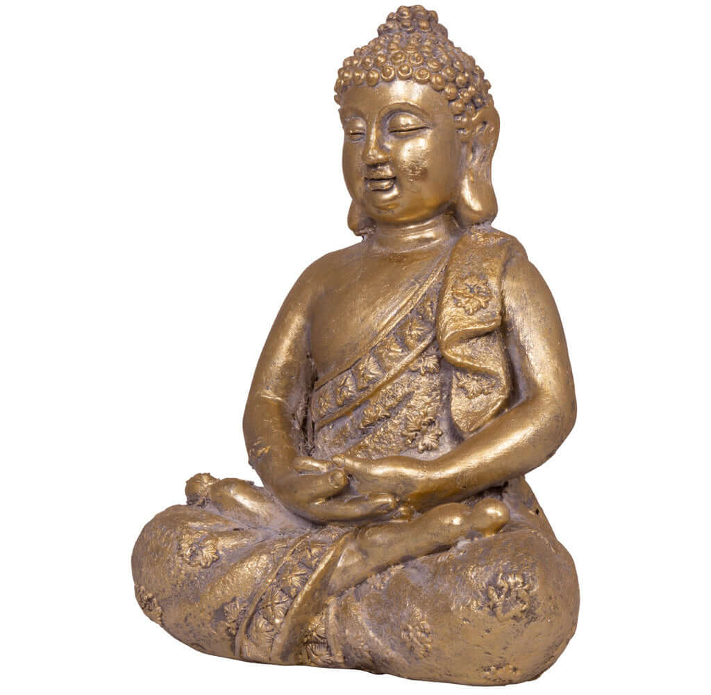 Garten Dekofigur Buddha Statue 37cm