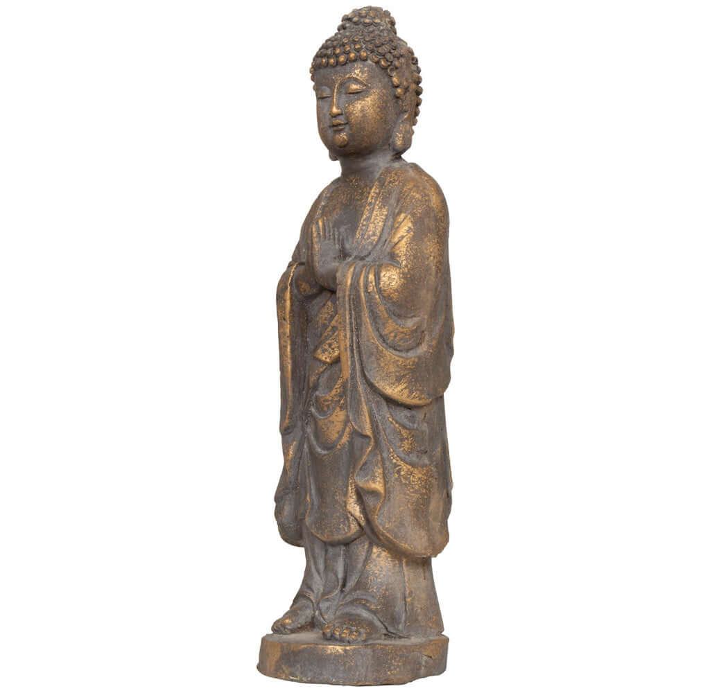 Garten Dekofigur Buddha Statue 46cm