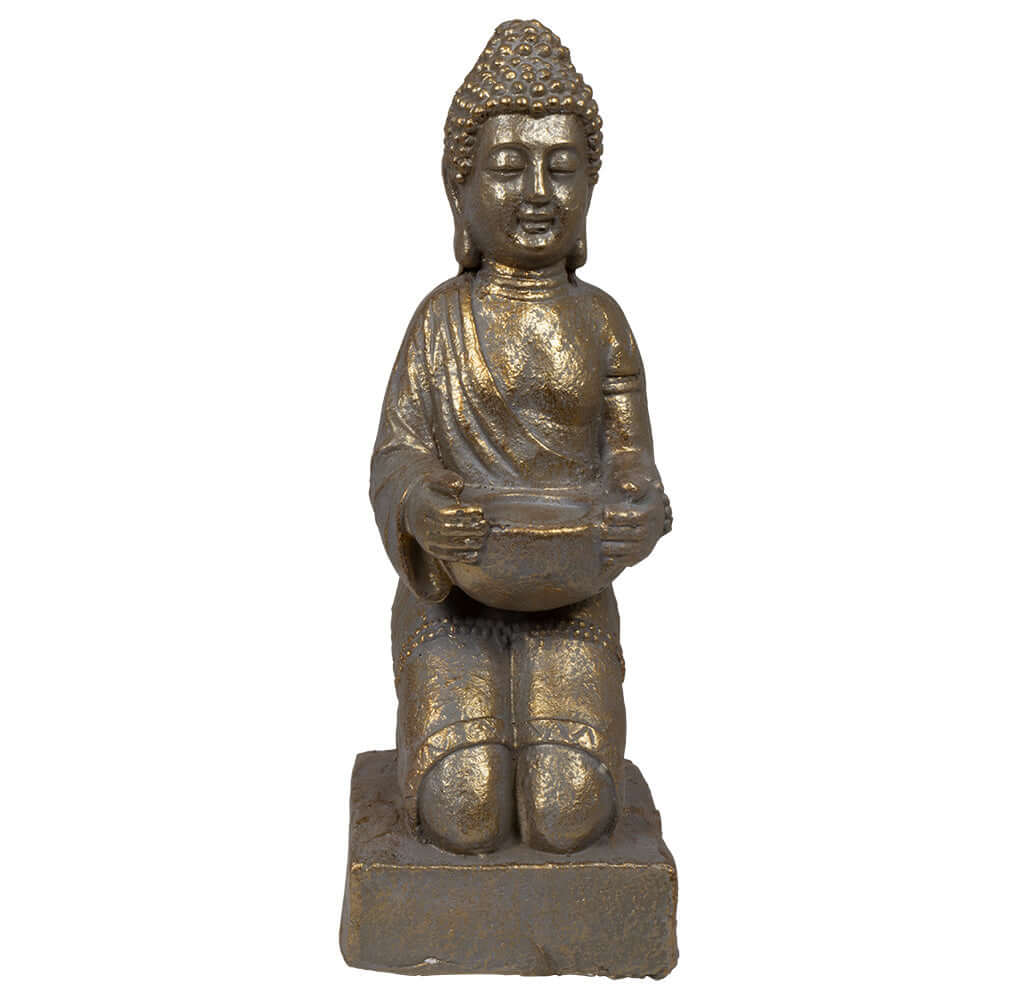 Garten Dekofigur Buddha Statue 35cm