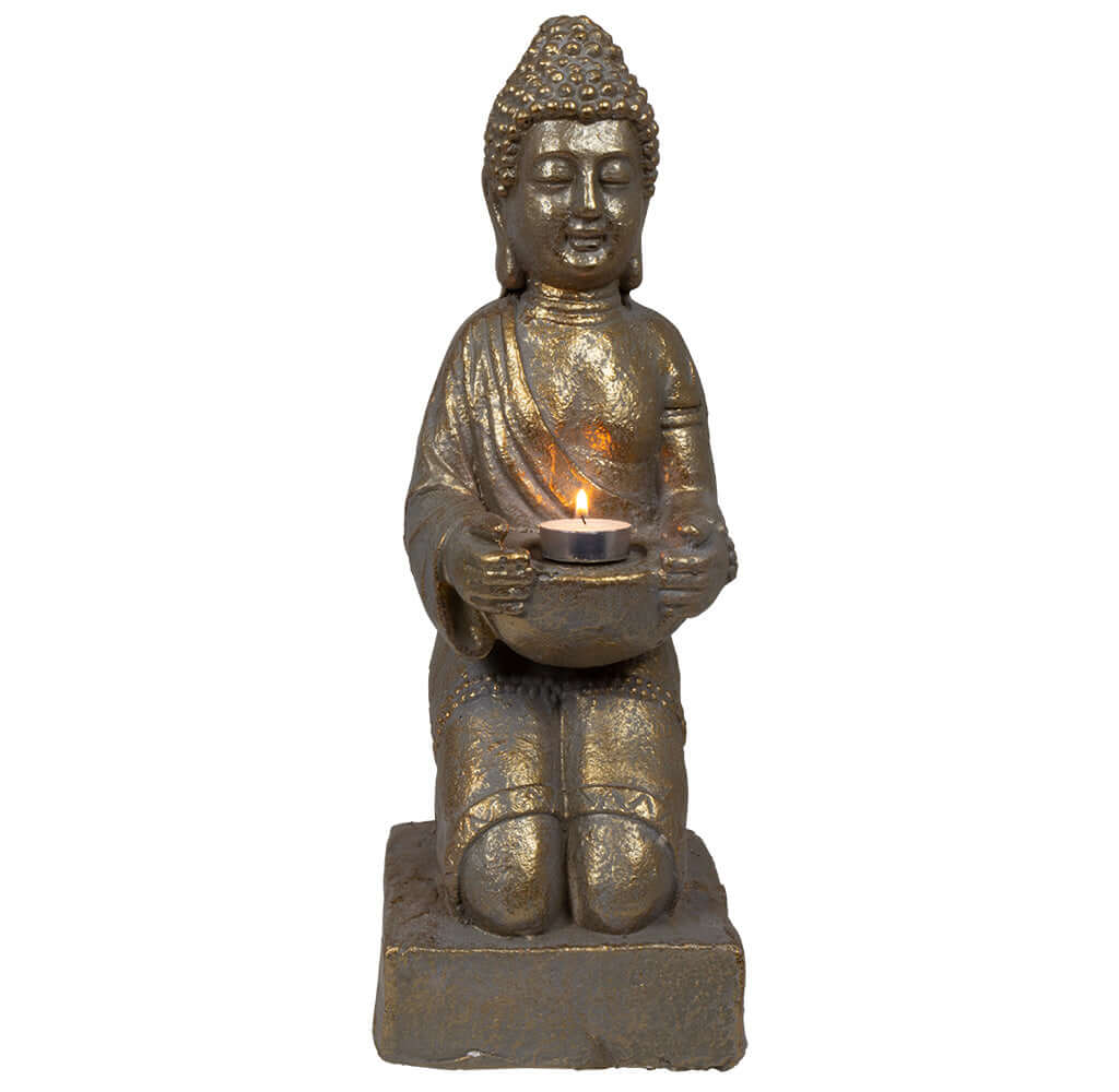 Garten Dekofigur Buddha Statue 35cm