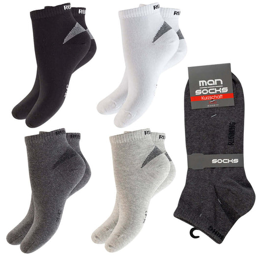 Sneakersocken Herren 4er Pack