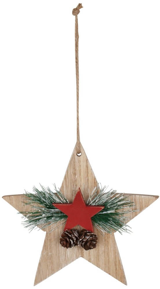 Baumschmuck 12cm Holz