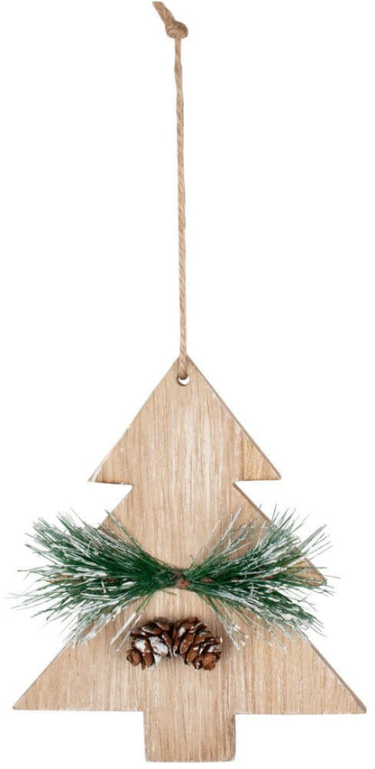 Baumschmuck 12cm Holz