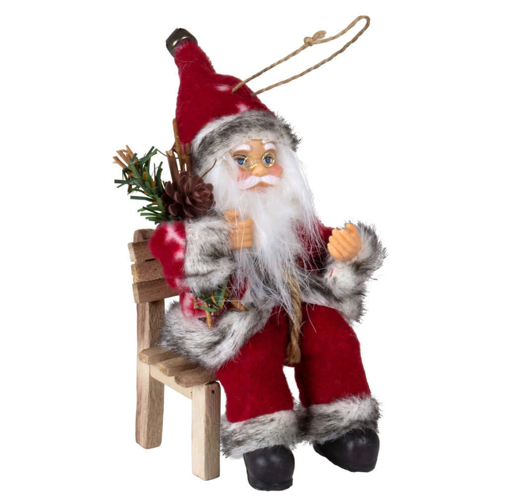 Weihnachtsmann 18cm Santa Baumschmuck