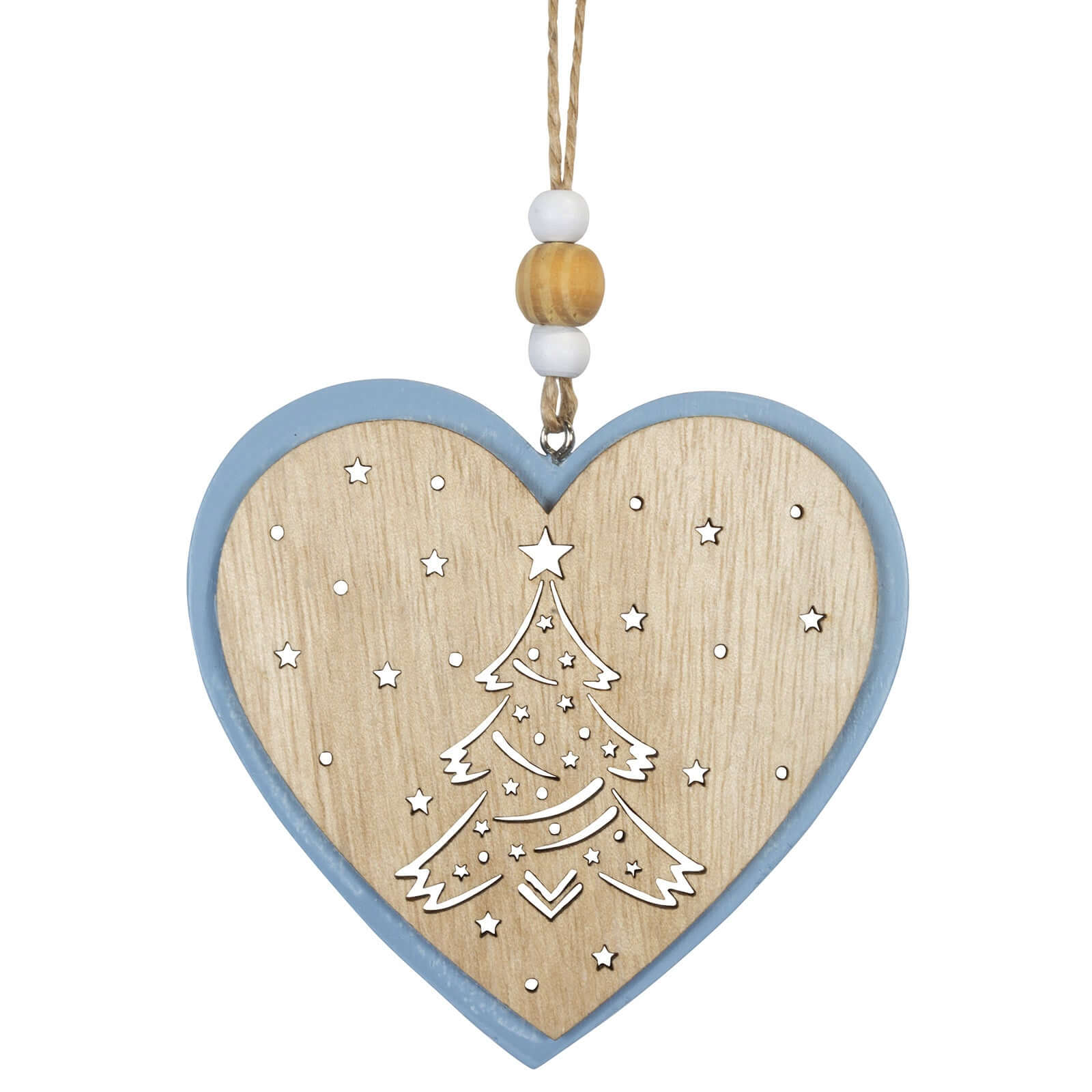 Baumschmuck Holz, 3 Designs, 11cm