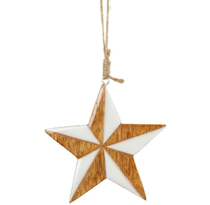 Baumschmuck 10cm Holz