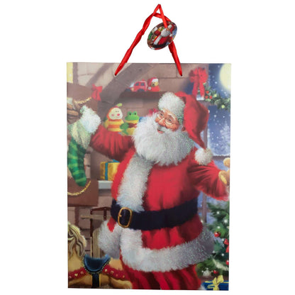 Weihnachtstüte Geschenktüte 72cm Santa