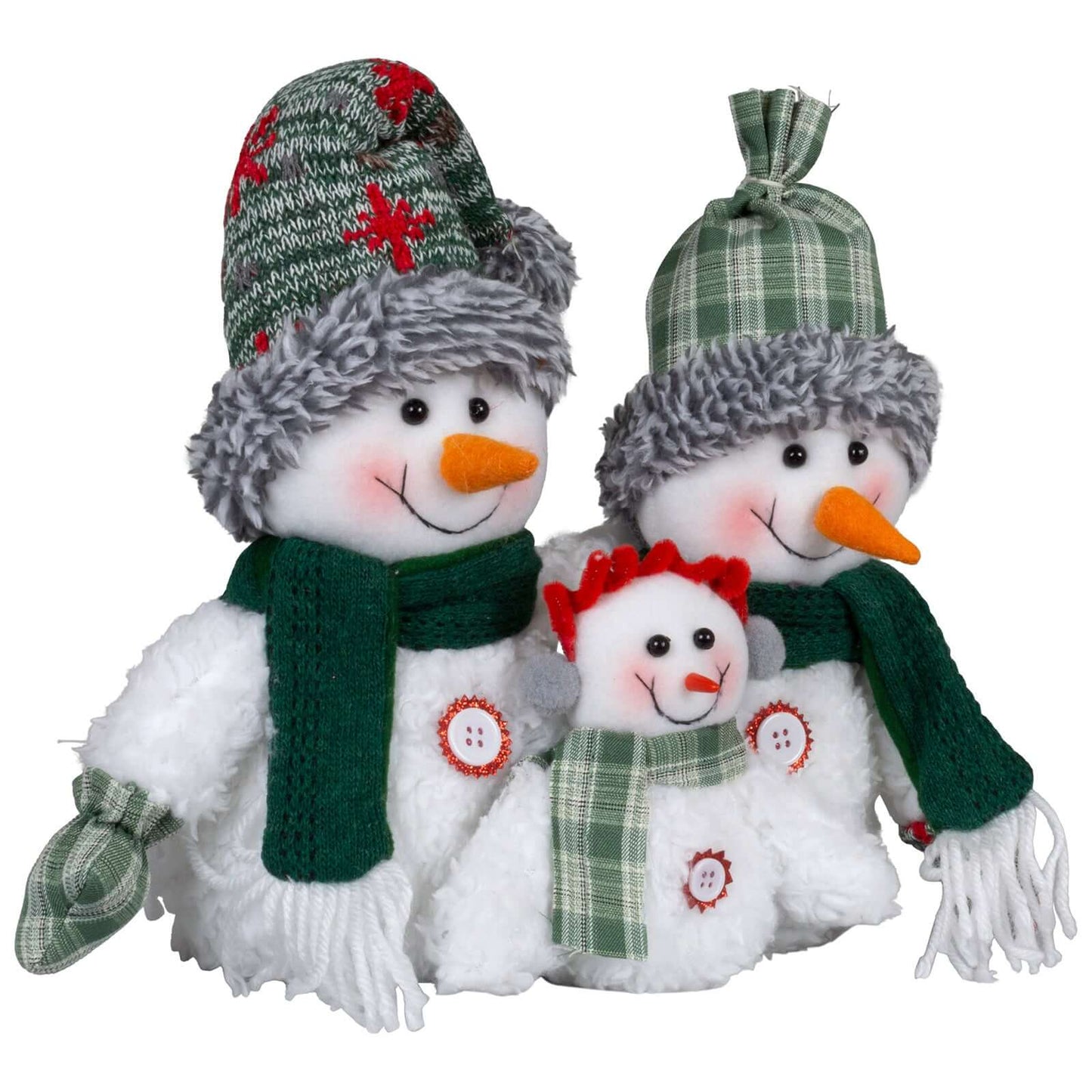 Schneemann Familie 24cm(34cm)