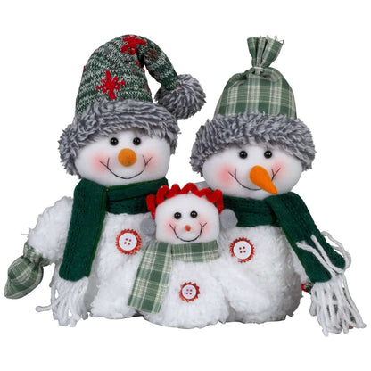 Schneemann Familie 24cm(34cm)