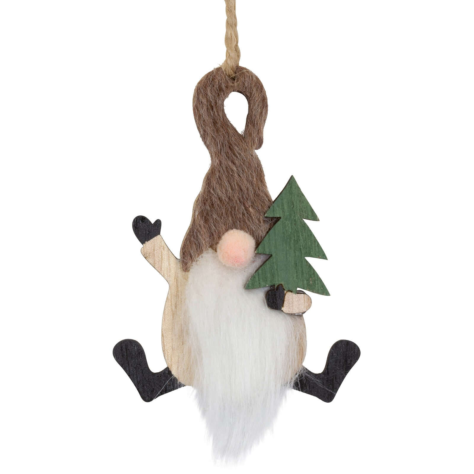 Baumschmuck Holz, 2 Designs, 16cm