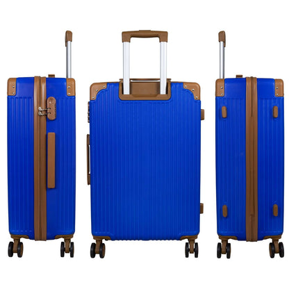 Set di valigie ABS 3 pezzi Barbados blu