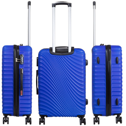 ABS luggage set 3-piece Padua blue