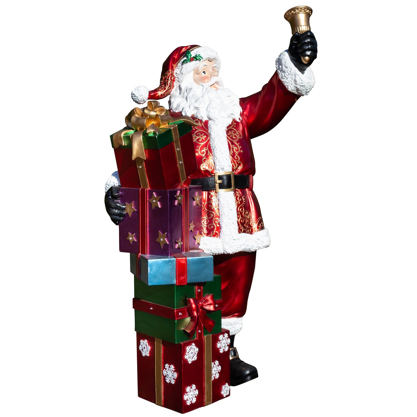 Papá Noel LED de exterior XL de 152 cm