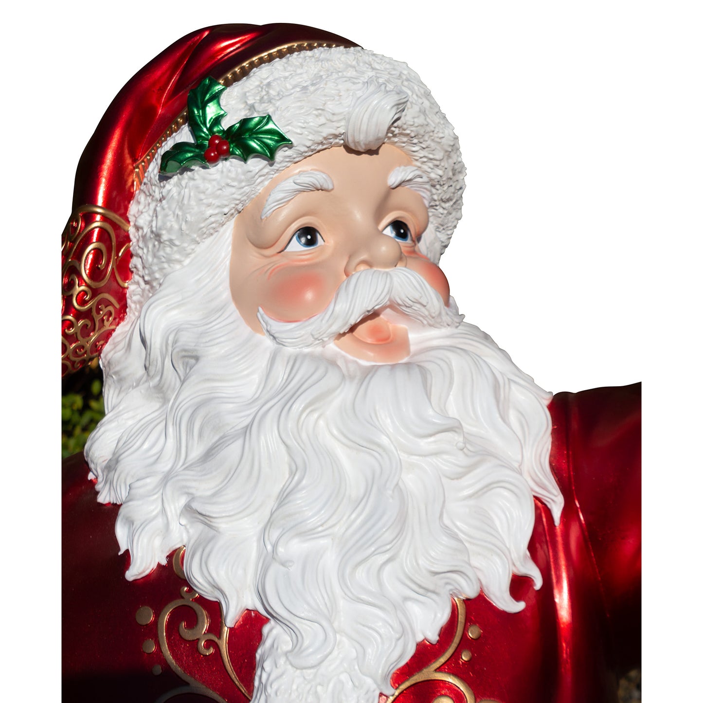 Papá Noel LED de exterior XL de 152 cm