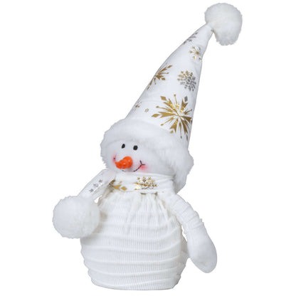 LED Schneemann 23cm(33cm) leuchtet +Timer